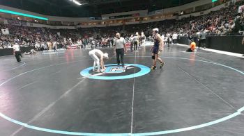 4A 157 lbs Quarterfinal - Hunter Aguirre, Silver vs Fernando Ureste, Tucumcari