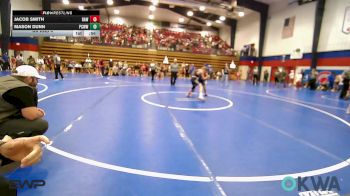 90 lbs Rr Rnd 4 - Jacob Smith, Raw Wrestling Club vs Mason Dunn, Ponca City Wildcat Wrestling