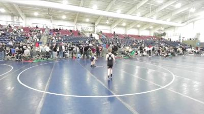58 lbs Champ. Round 2 - Oliver Barker, Box Elder Stingers vs Wells Bunnell, Wasatch Wrestling Club
