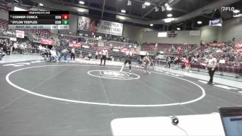 2A 132 lbs Semifinal - Rylon Teeples, South Summit vs Conner Conca, Duchesne