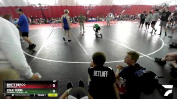 157 lbs Round 3 (16 Team) - Micah Kuchta, Coleman Cougars vs Tanner Viessman, BBE/Waska