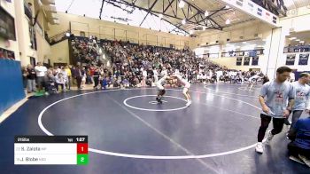 215 lbs Round Of 32 - Stosh Zalota, Malvern Prep vs Jared Blobe, Notre Dame Green Pond