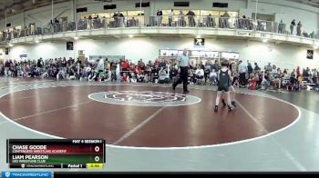 43 lbs Cons. Round 2 - Chase Goode, Contenders Wrestling Academy vs Liam Pearson, Leo Wrestling Club