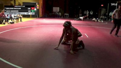 138 lbs Round 3 - Sullivan Baccam, Carlisle vs Jack Andrews, Lisbon
