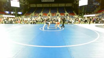 122 lbs Rnd Of 64 - Larra Mullin, Oklahoma vs Kailin Sebert, Texas