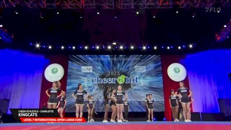 Cheer Athletics Charlotte - KingCats [2025 L7 International Open Large Coed Finals] 2025 The Cheerleading Worlds