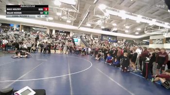 132 lbs Cons. Round 2 - Max Holtry, Morgan vs Silas Hogue, Taylorsville