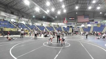 87 lbs Rr Rnd 1 - Isaac Finch, CWC Thunder vs William Hammond, Dragon Wrestling CO