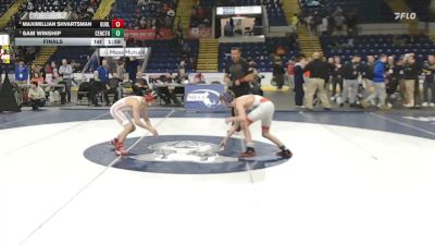 106 lbs Final - Maximillian Shvartsman, Burlington vs Sam Winship, Central Catholic