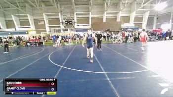 175 lbs Cons. Round 4 - Kash Cobb, ID vs Grady Cloyd, CA