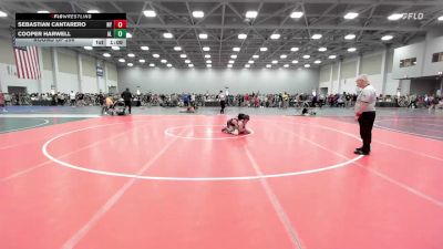 106 lbs Round Of 256 - Sebastian Cantarero, NY vs Cooper Harwell, AL