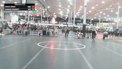 154 lbs Rr Rnd 4 - Asaac Mead, Homegrown White - HSC vs Gunnar Gossett, Team Shutt Garnett Trained - HSC