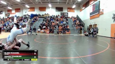 165 lbs Cons. Round 4 - Damon Stansbury, East Liverpool vs Blake McDaniel, Galion