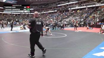 132-5A Champ. Round 1 - Zachary Cronholm, Mountain Range vs Santana Leon, Brighton