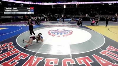 107 lbs Cons. Semi - Olivia Schmidt, Valley Central vs Sydney West, Shenendehowa