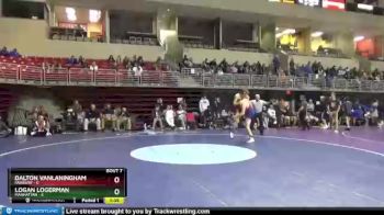 120 lbs Round 2 (8 Team) - Logan Logerman, Manhattan vs Dalton Vanlaningham, Fairbury