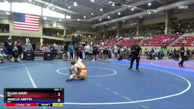 144 lbs Cons. Round 6 - Elijah Avery, MO vs Marcus Abeyta, NM