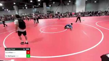 114 lbs Quarterfinal - Azuan Gonzales-Rice, Inland Elite vs Nathaniel Rodriguez, Nevada Elite