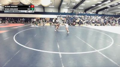 133 lbs Cons. Round 3 - Ryan Cieslinski, Brockport vs Blaise Verdino, Ursinus