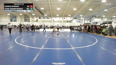 81 lbs Final - Charlie Atkinson, Refinery WC vs Chael Wawrzynowicz, Wolfgang Wrestling Academy