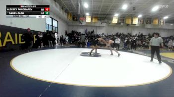 215 lbs Cons. Round 2 - Aleksey PonoMarev, Murrieta Valley vs Daniel Caso, Damien