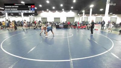 175 lbs Karson Snyder, Pennsylvania Red vs Julian Guzman, Texas