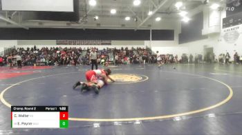 144 lbs Champ. Round 2 - Evan Payne, Valencia(Valencia) vs Christian Walter, Redondo Union