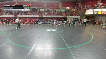 132 lbs Round 5 - 1st And 3rd - Garrett Lowe, Canyon vs Jonah Neely, Canyon West Plains