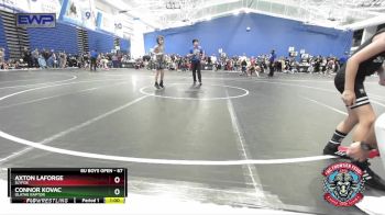 67 lbs Cons. Round 2 - Axton Laforge, SlyFox vs Connor Kovac, Olathe Raptor