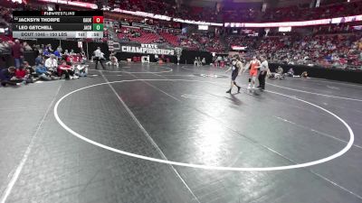 150 lbs Champ. Rd Of 16 - Leo Getchell, Janesville Craig vs Jacksyn Thorpe, Kaukauna