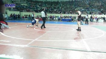 120 lbs Consi Of 64 #2 - Wyatt Lewis, Geary vs Landen Pickard, Shawnee Middle School