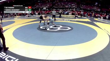 D1-126 lbs Cons. Round 1 - Eli Hadden, Big Walnut vs Emeric McBurney, Mass. Perry