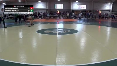 174 lbs Champ. Round 2 - Gabriel McNally, Unattached vs Emilio Arellano, Tiffin