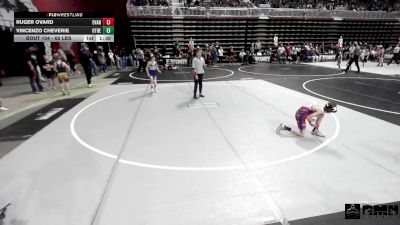 65 lbs Round Of 16 - Ruger Ovard, Evanston Elite Wrestling vs Vincenzo Cheverie, Other Team