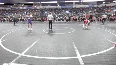 100 lbs Round Of 16 - Braddock Tharp, East Kansas Eagles vs Josiah Zellers, Openmats