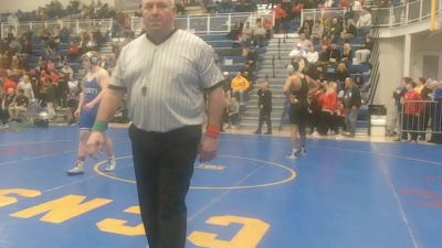 215 lbs Quarterfinal - Ian Holub, Trinity vs Elijah Brown, Belle Vernon