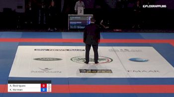 Ana Rodrigues vs Katjusa Horman Abu Dhabi World Professional Jiu-Jitsu Championship