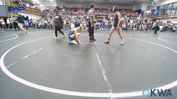 110-120 lbs Quarterfinal - Juliette Abolhosn, D3 Wrestling Cluib vs Gunner Clark, Noble Takedown Club