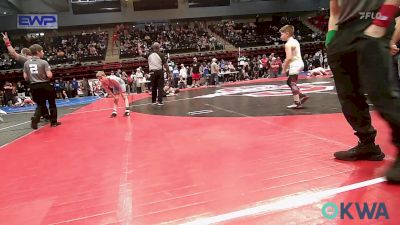 80 lbs Round Of 16 - Tracker Smith, Salina Wrestling Club vs Jackie Allen, Collinsville Cardinal Youth Wrestling