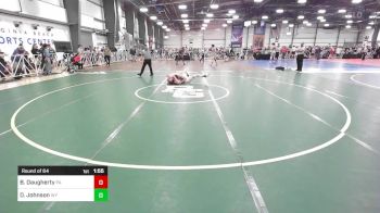 170 lbs Round Of 64 - Brodie Daugherty, PA vs Draedyn Johnson, WY