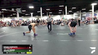 152 lbs Round 3 (4 Team) - Nolan Snider, Grease Monkey`s vs Ethan Composto, Frost Gang