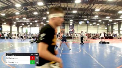 220 lbs Rr Rnd 2 - Bryce Dadey, Grain House Wrestling Club vs Luke Tracey, Triumph Blue