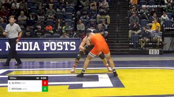 165 lbs Semifinal - Shane Griffith, Stanford vs Travis Wittlake, Oklahoma State