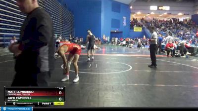 138 lbs Cons. Round 1 - Jack Campbell, Nazareth vs Matt Lombardo, Calvert Hall College