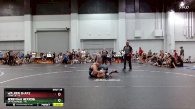 140 lbs Round 8 (10 Team) - Jeremiah Herron, Untouchables vs Walker Share, Level Up