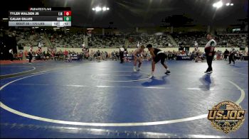 170 lbs Consi Of 16 #2 - Tyler Walden Jr, Elgin Wrestling vs Calan Gilles, Noble Takedown Club
