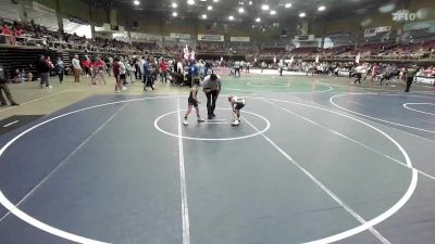 55 lbs Rr Rnd 2 - Lincoln Hogue, Ridge WC vs Jonah Dusing, Black Fox Wr Ac