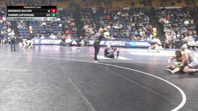 174 lbs Consi Of 16 #1 - Bronson Baxter, Little Rock vs Tanner Lofthouse, Utah Valley
