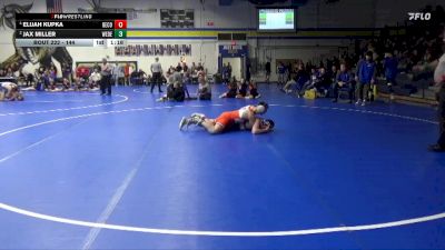 144 lbs 3rd Place Match - Elijah Kupka, Benton Community vs Jax Miller, West Delaware, Manchester