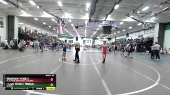 90 lbs Champ. Round 1 - Hugo Mayer-moser, Slyfox vs Brayden Yakich, Black Fox Wrestling Academy